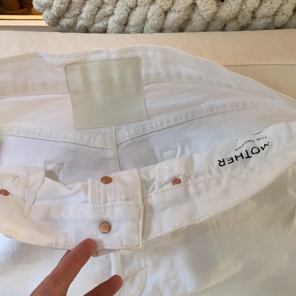 MOTHER The Tripper white jeans - Picture 3 of 7